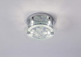 Destello Crystal Ceiling Lights Diyas Flush Crystal Fittings Destello Crystal Ceiling Lights Diyas Flush Crystal Fittings